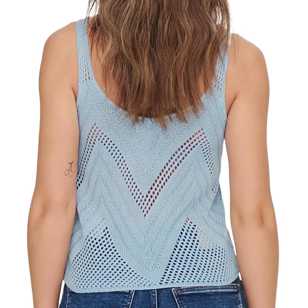 Top Crochet Bleu Femme Jdy 15226348 2