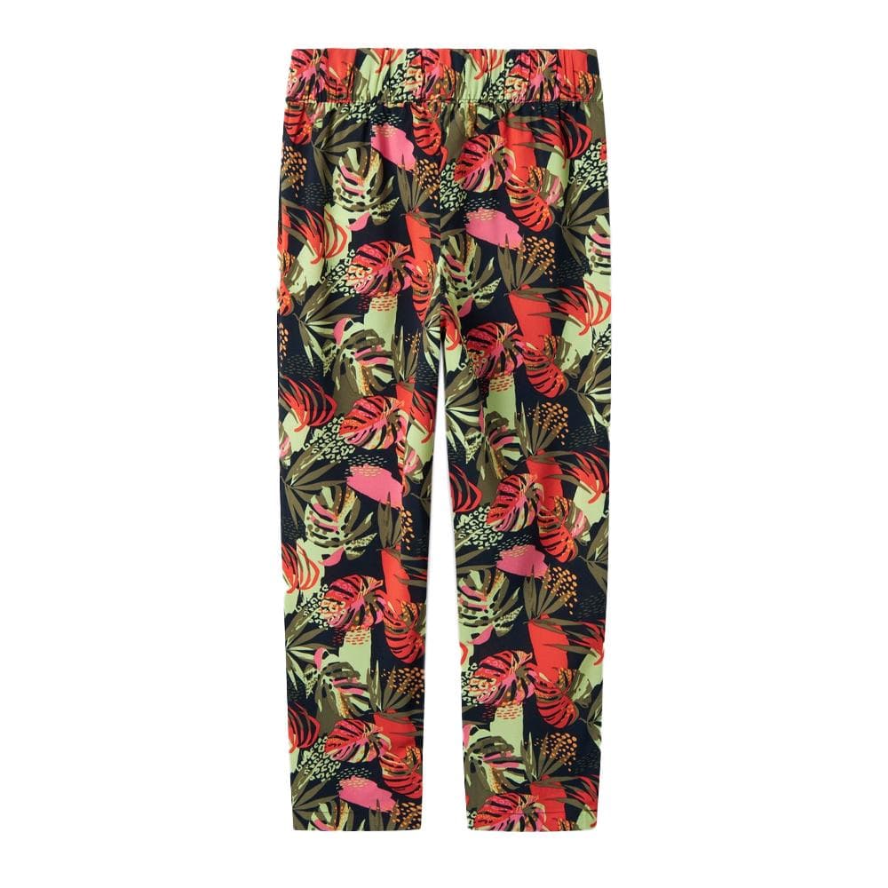 Pantalon Noir/Rouge à Imprimés Fille Name it Vinaya 2