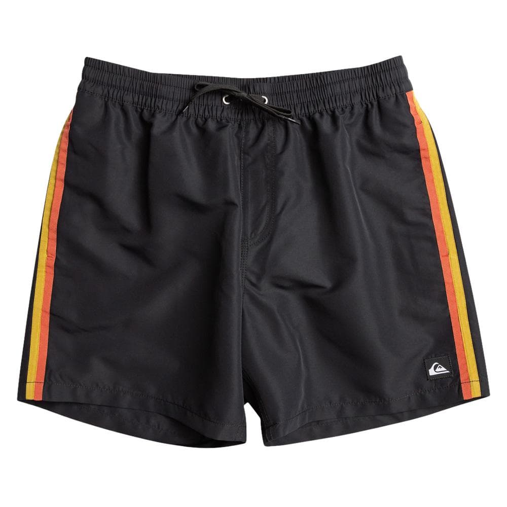 Short de bain Noir/Orange Homme Quiksilver Beach Please 16 1