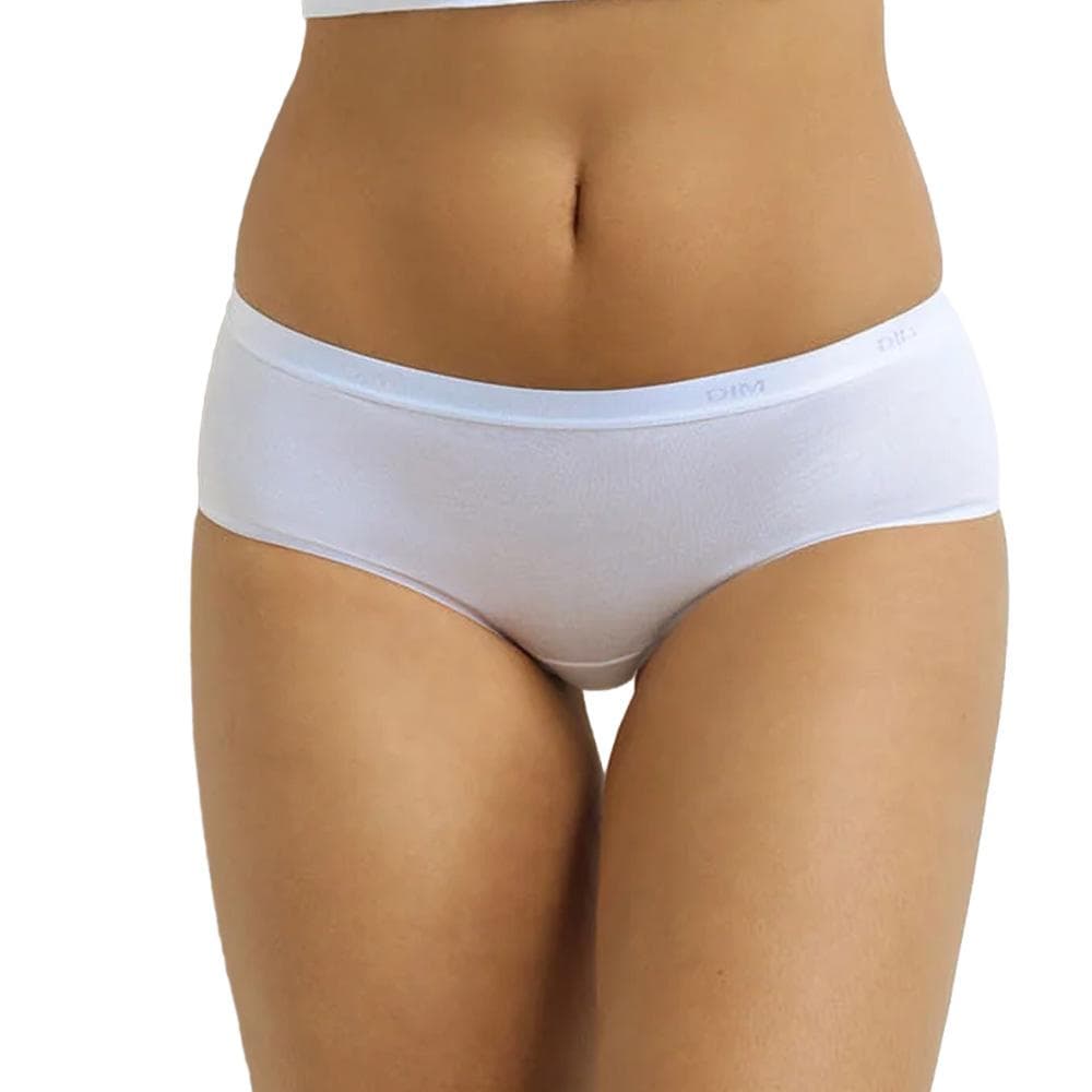X3 Boxers Rose, Blanc Femme Dim Slip Femme Ecodim 2