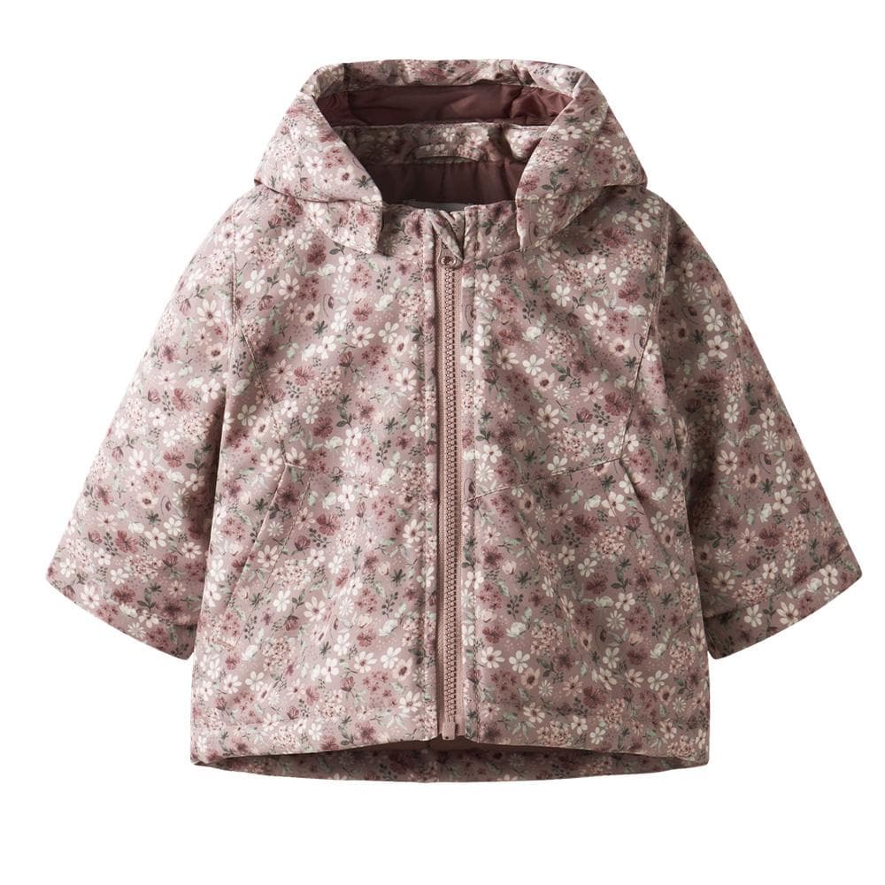 Blouson Rose à Fleurs Fille Name it Maxi 1