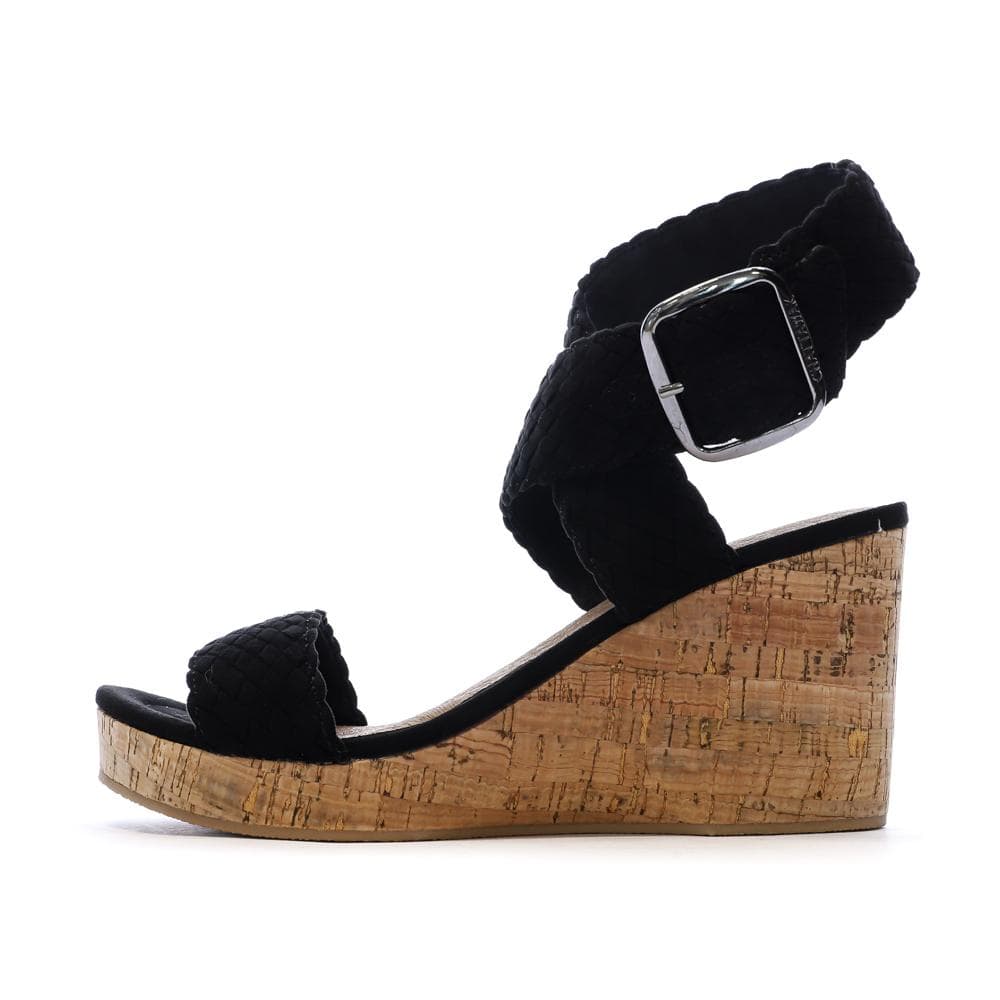 Sandales Noires Femme Chattawak Summer KIRA 1