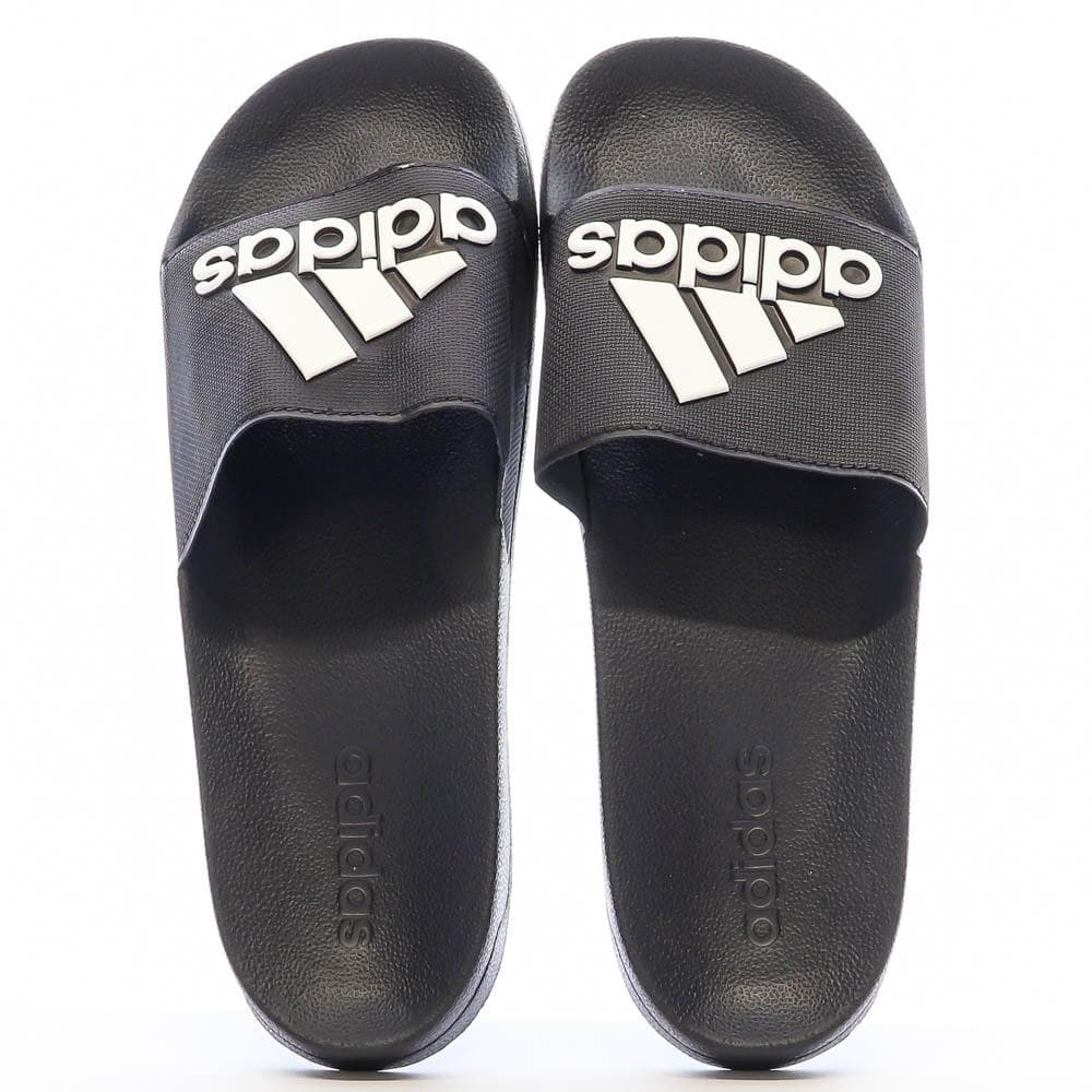 Claquettes Noires/Blanches Homme Adidas Adilette Shower1 3