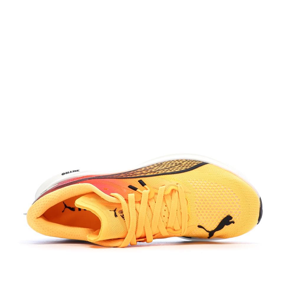 Chaussures de Running Orange Femme Puma Deviate Nitro 3 Fade 4