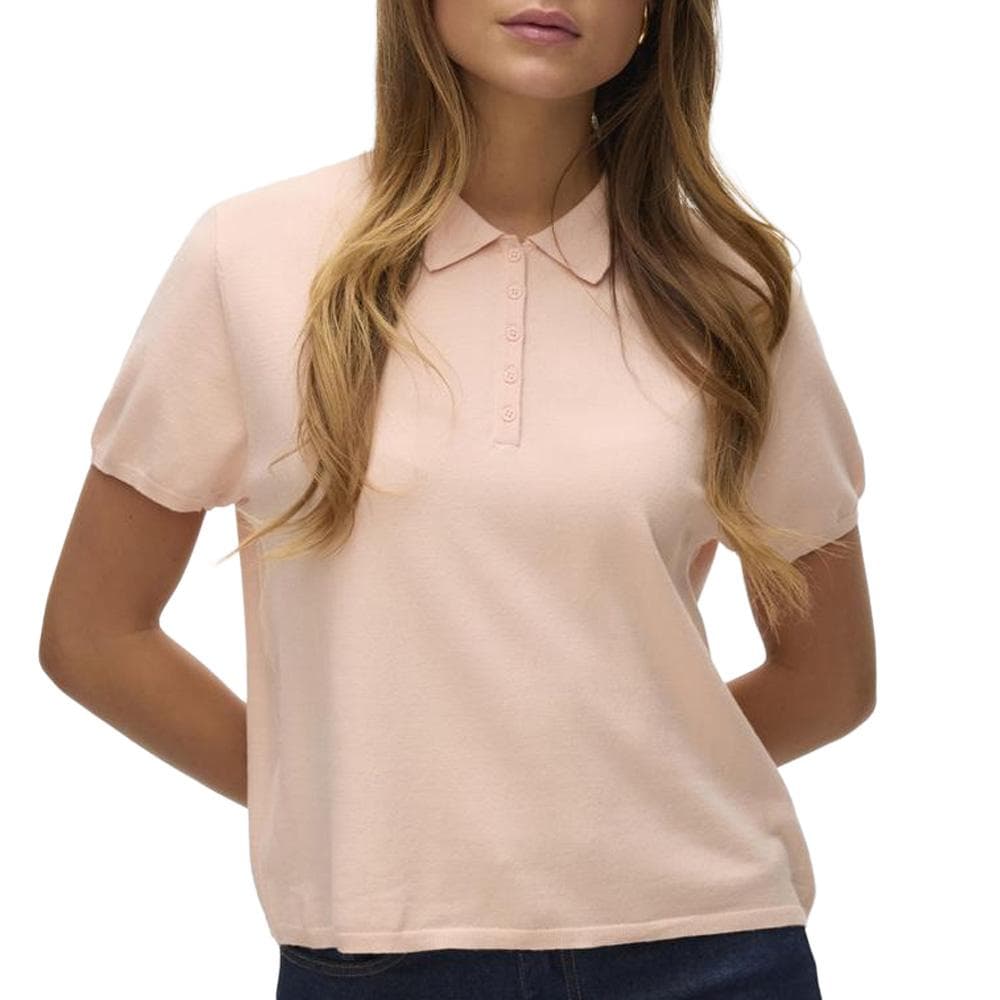 Polo Rose Femme Vero Moda Lenny 1