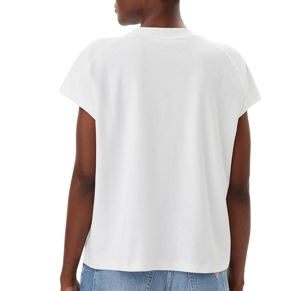 T-Shirt Blanc Femme Tommy Hilfiger Mdrn 2