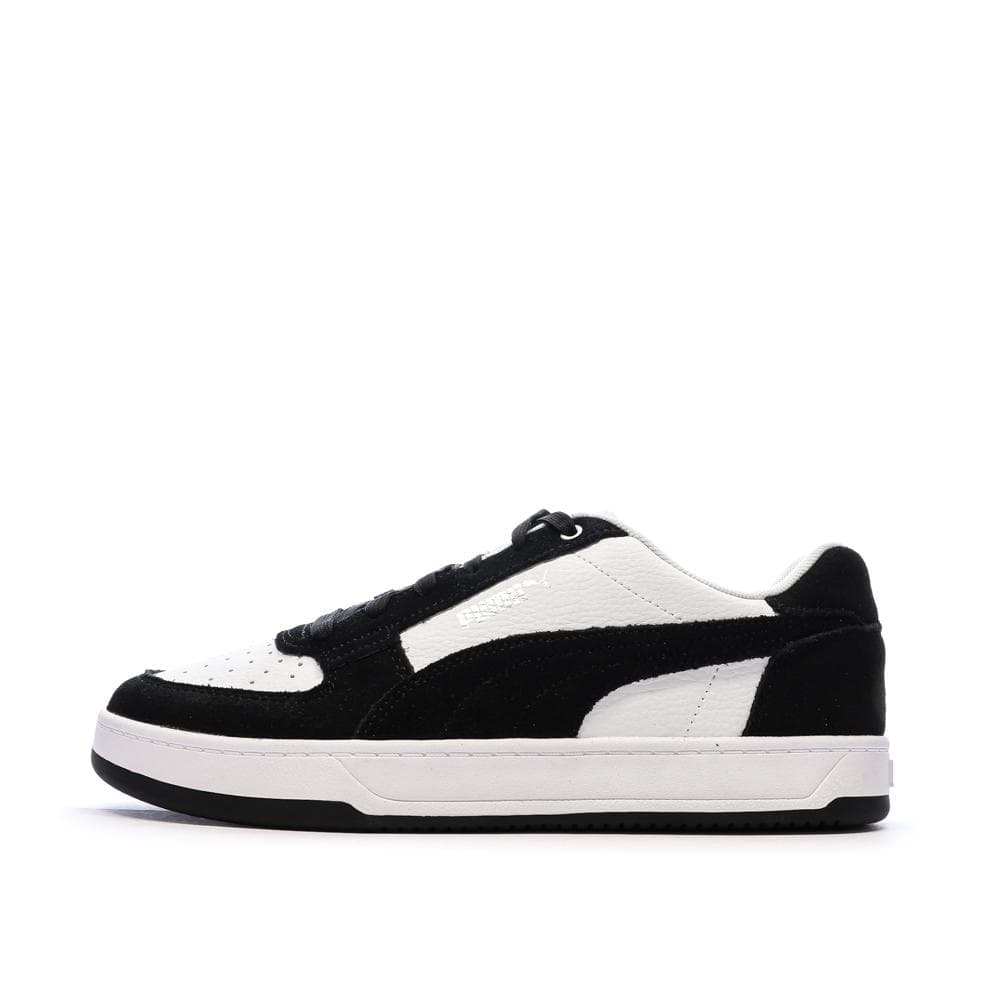 Baskets Blanches/Noires Homme Puma Caven 2.0 Mono 1