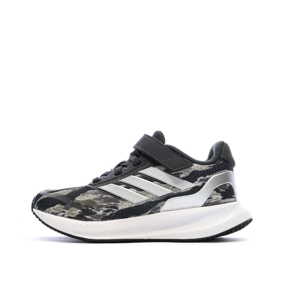 Baskets Noir/Beige Garçon Adidas Runfalcon 5 1