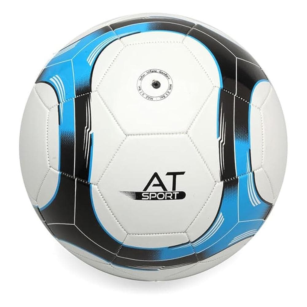 Ballon de Foot Blanc/Bleu 77751 1