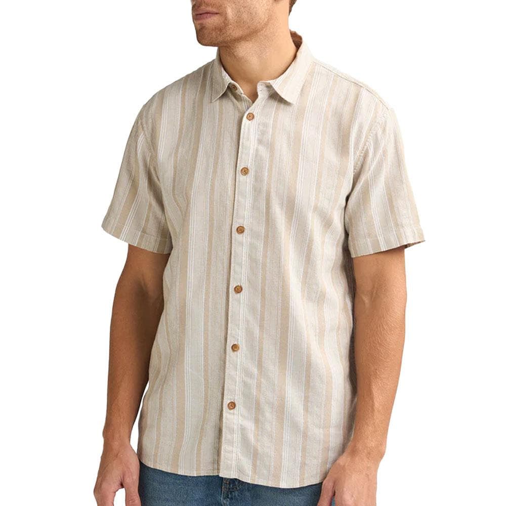 Chemise Beige Homme Petrol Industries Sleeve 1