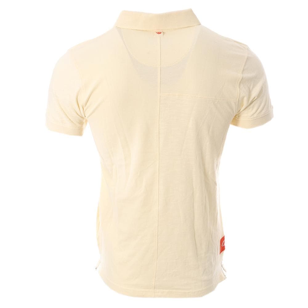 Polo Jaune Pale Homme American People 103 2