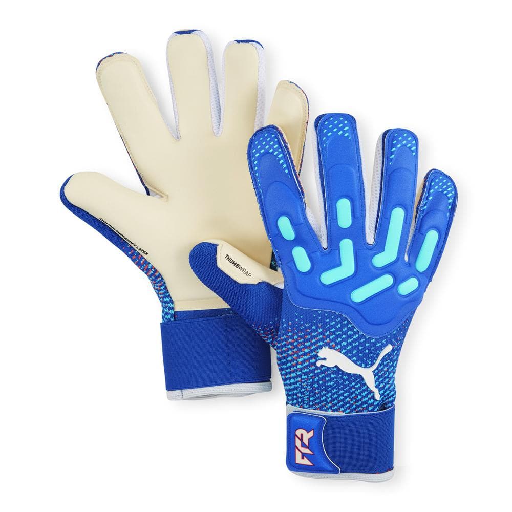 Gants de Gardien Bleu/Vert Homme Puma Pro Hybrid 1