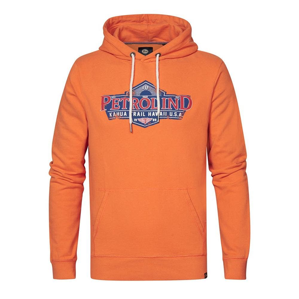 Sweat à Capuche Orange Homme Petrol Industries Hooded 1040 1