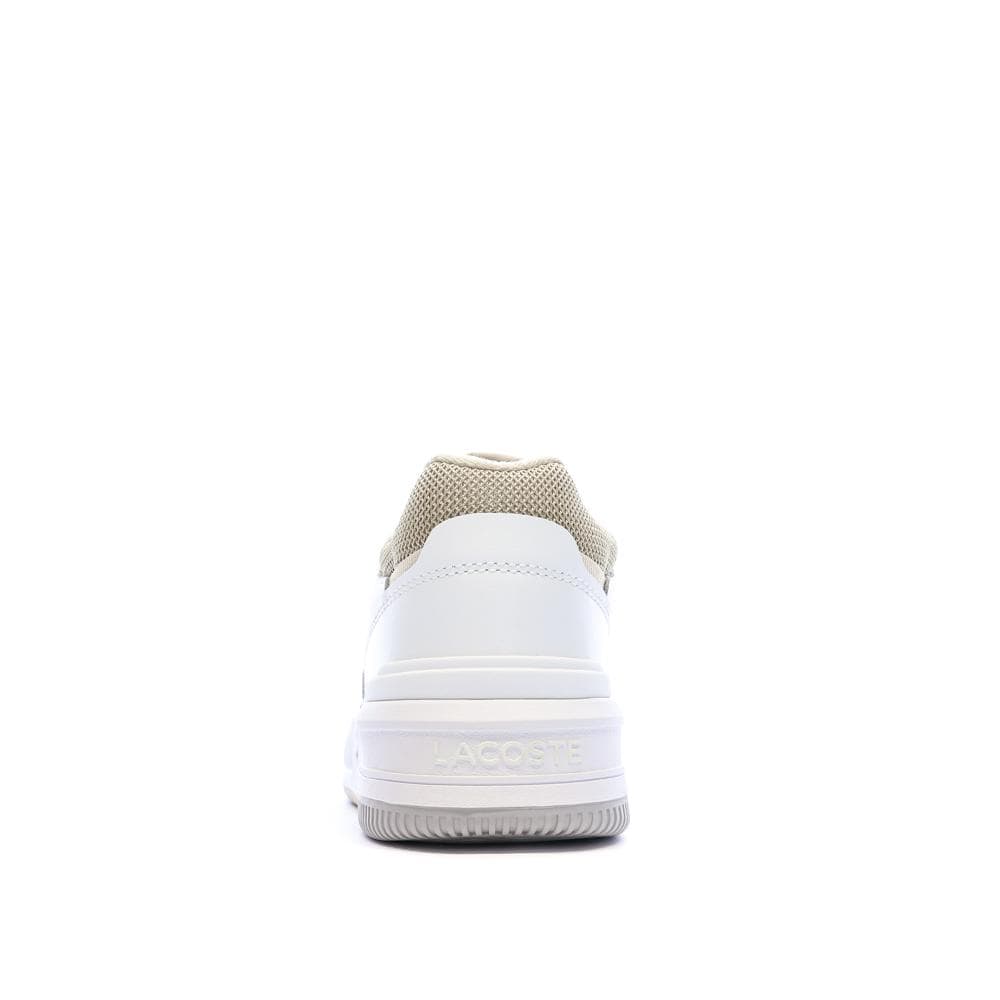 Baskets Blanc/Camel Femme Lacoste Lineshot 3