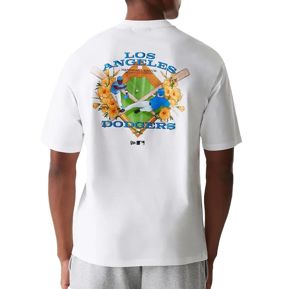 T-Shirt Blanc Homme New Era Baseball 2