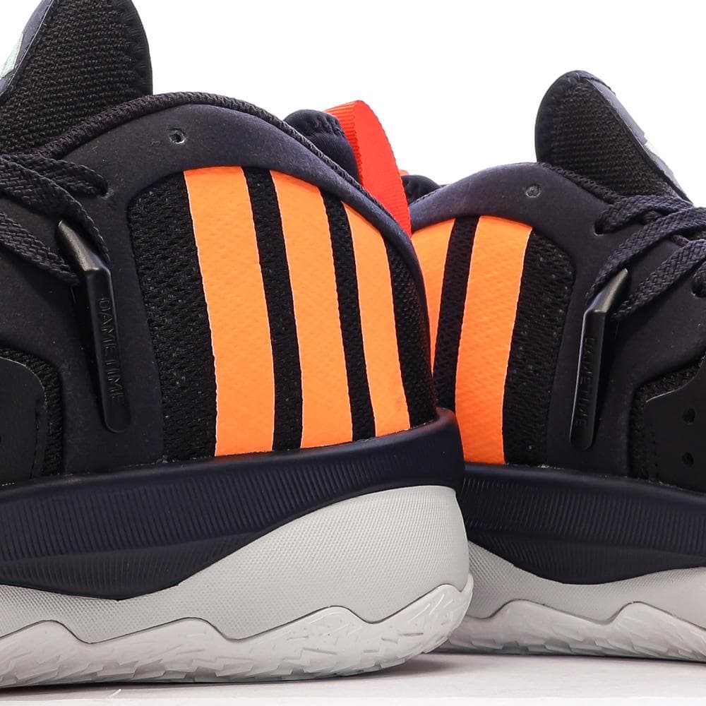 Chaussures de Basketball Noir/Orange Homme Adidas Dame 8 Extply 7