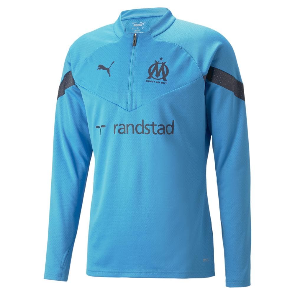 OM Sweat 1/4 zip Training Bleu Homme Puma 22/23 1