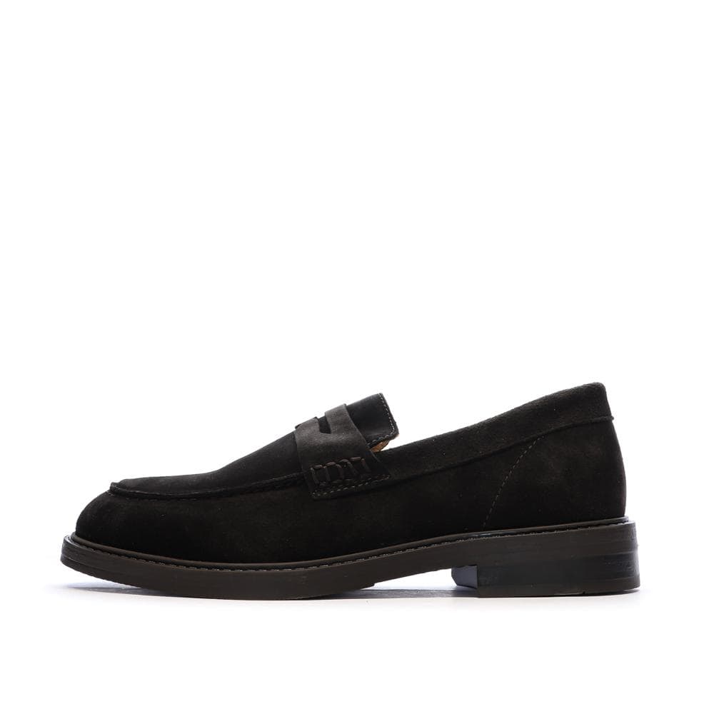 Mocassins en Daim Marron Homme Selected Suede Penny 1