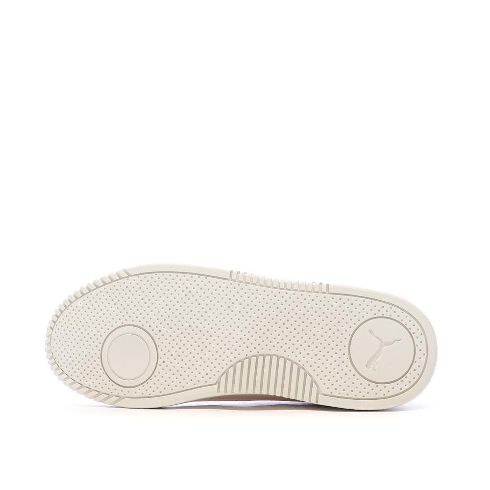 Baskets Blanches/Roses Femme Puma Club 5v5 Sd 5