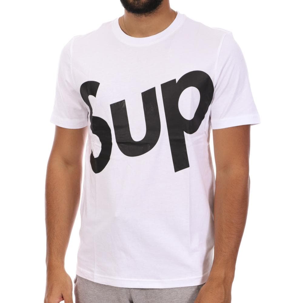 T-shirt Blanc Homme Supreme Grip Class 1