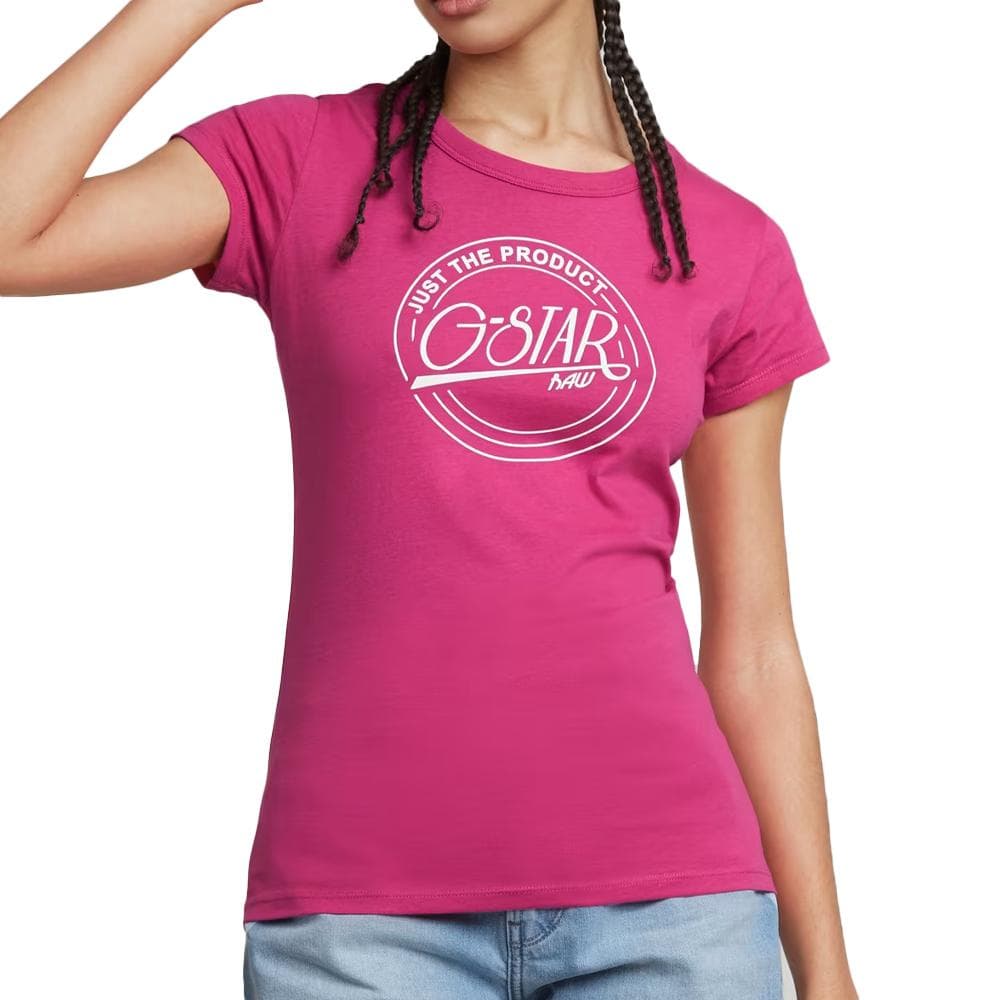 T-shirt Rose Femme G-Star Raw D25709 1