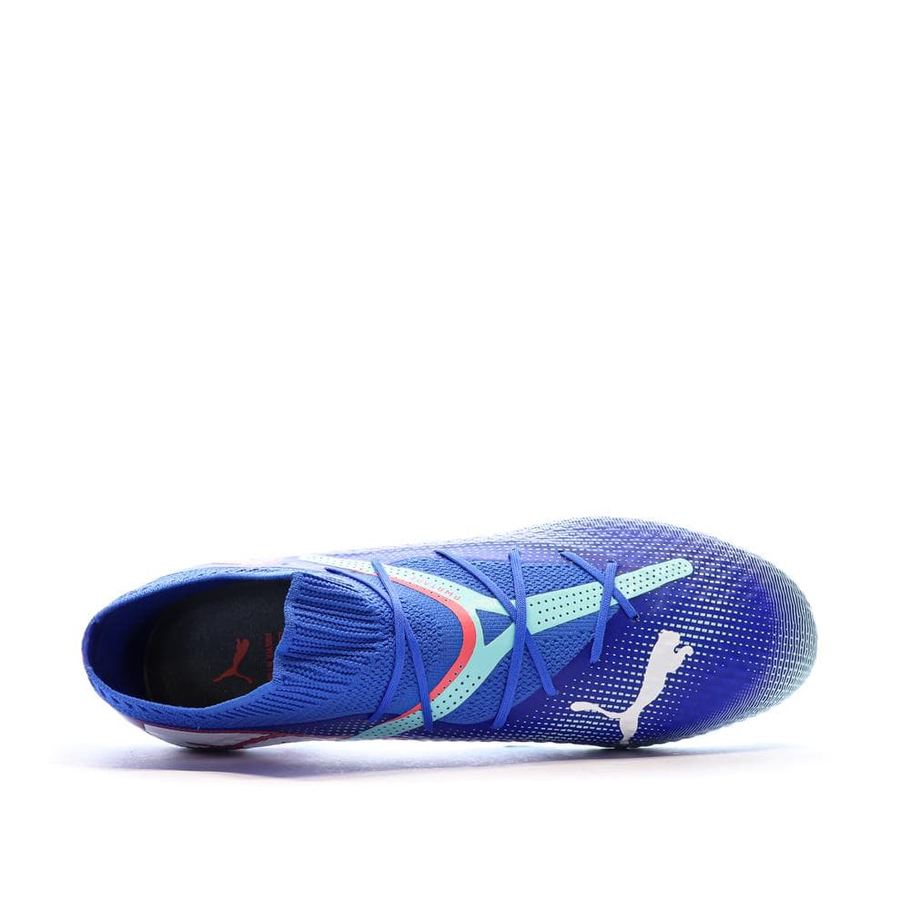 Chaussures de Foot Bleues Homme Puma Future 7 Pro FG/AG 4
