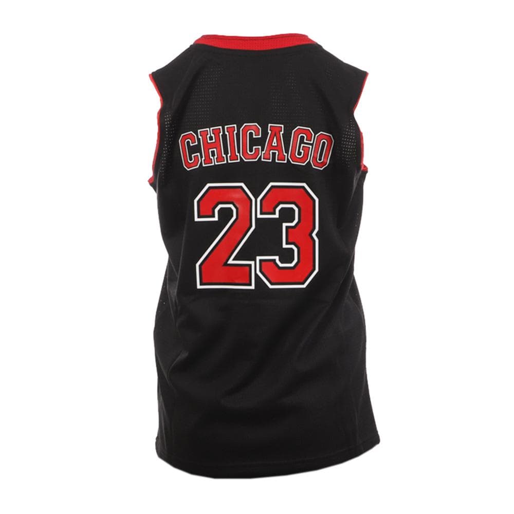 Chicago Bulls Maillot de basket Noir/Rouge Enfant Sport Zone 2