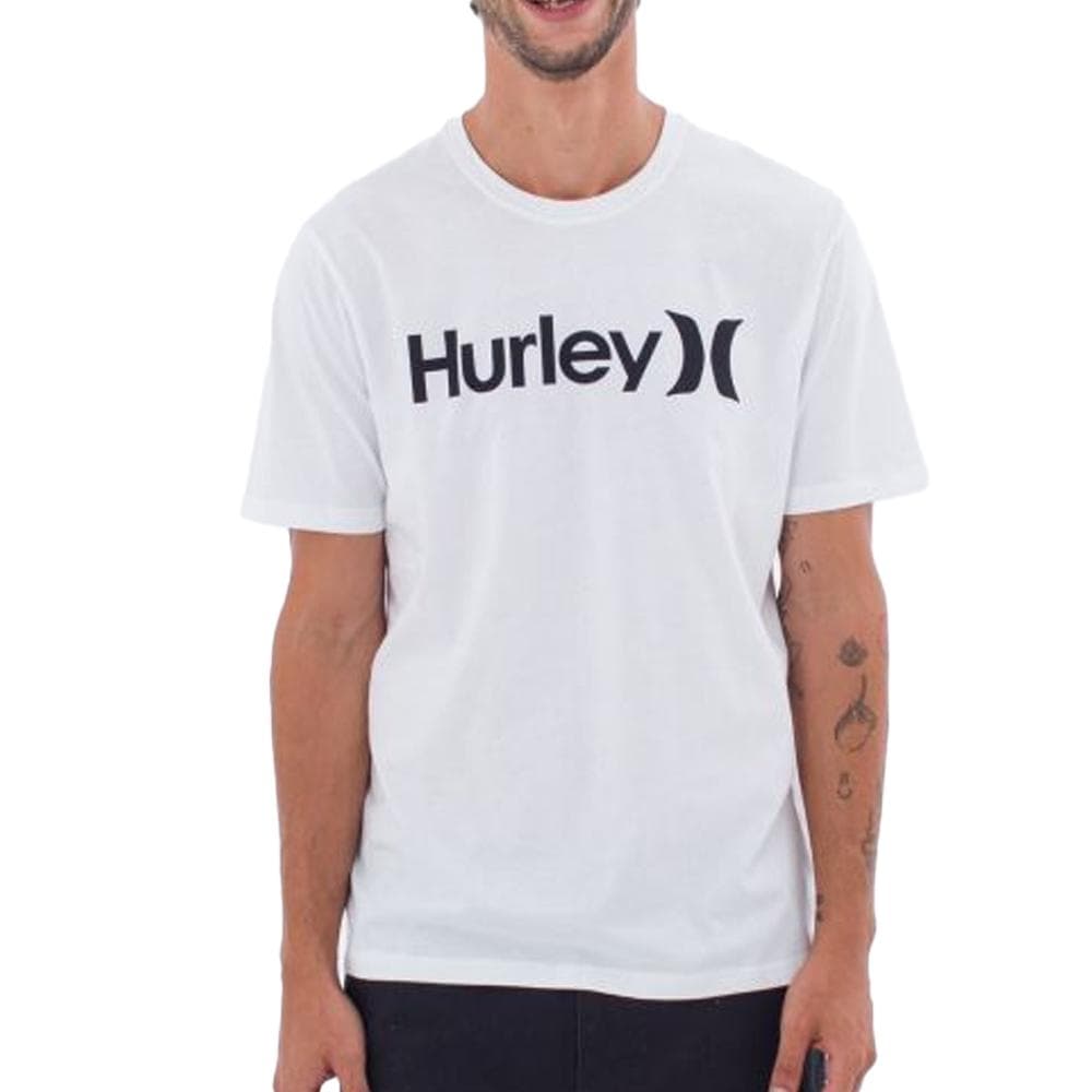 T-shirt Blanc Homme Hurley The Box SS 1
