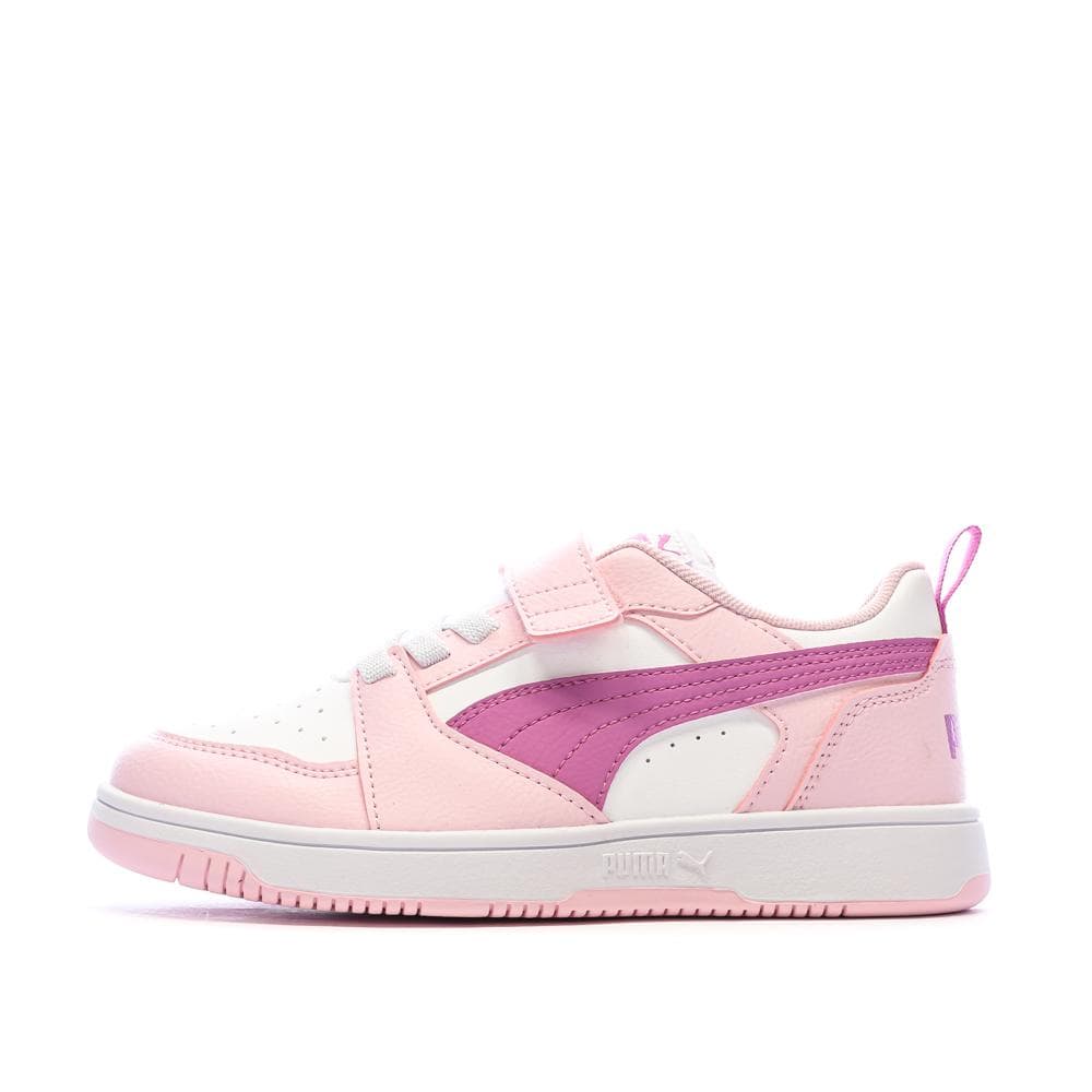 Baskets Rose Pale Fille Puma Rebound 1