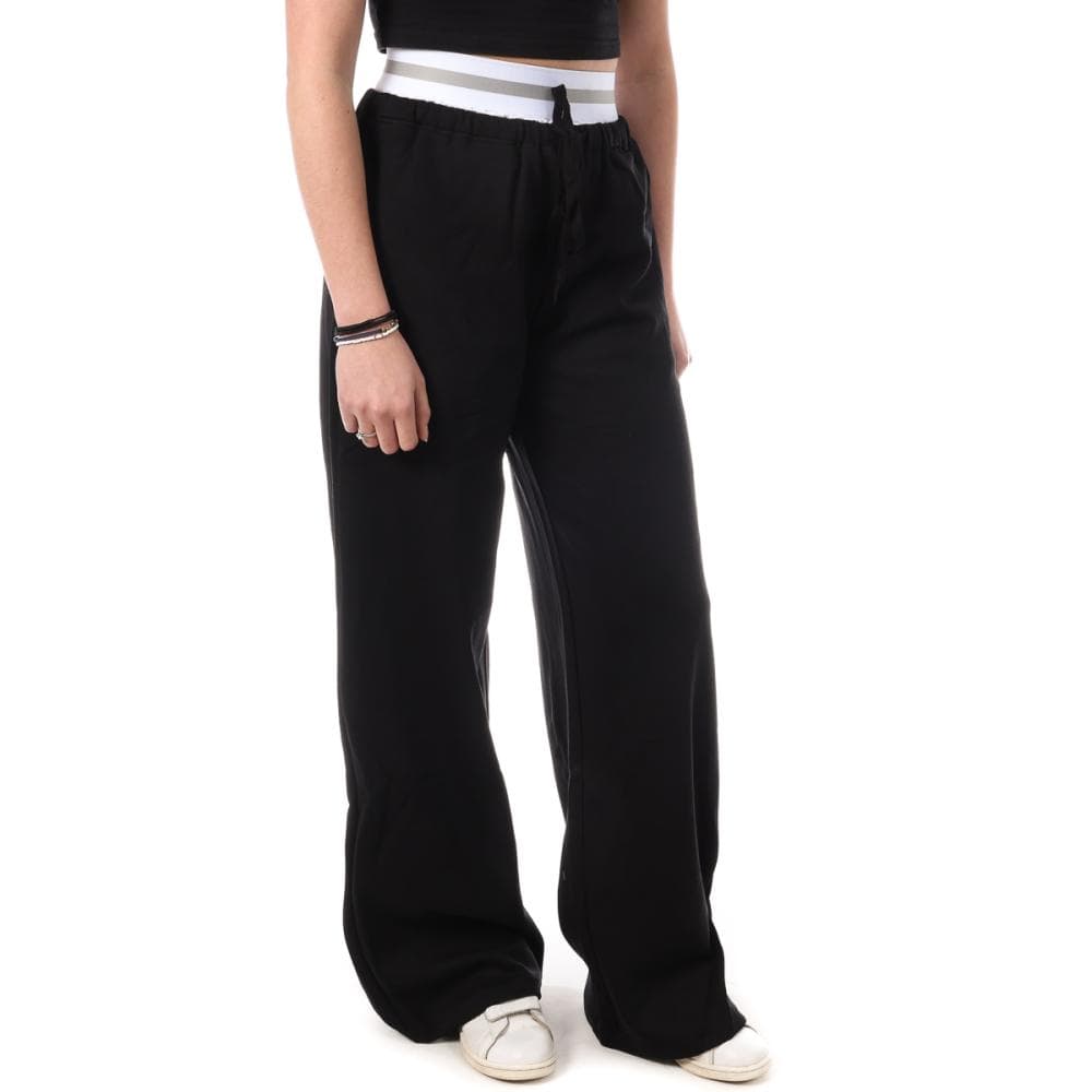 Pantalon Fluide Noir Femme Monday Premium 3256 1