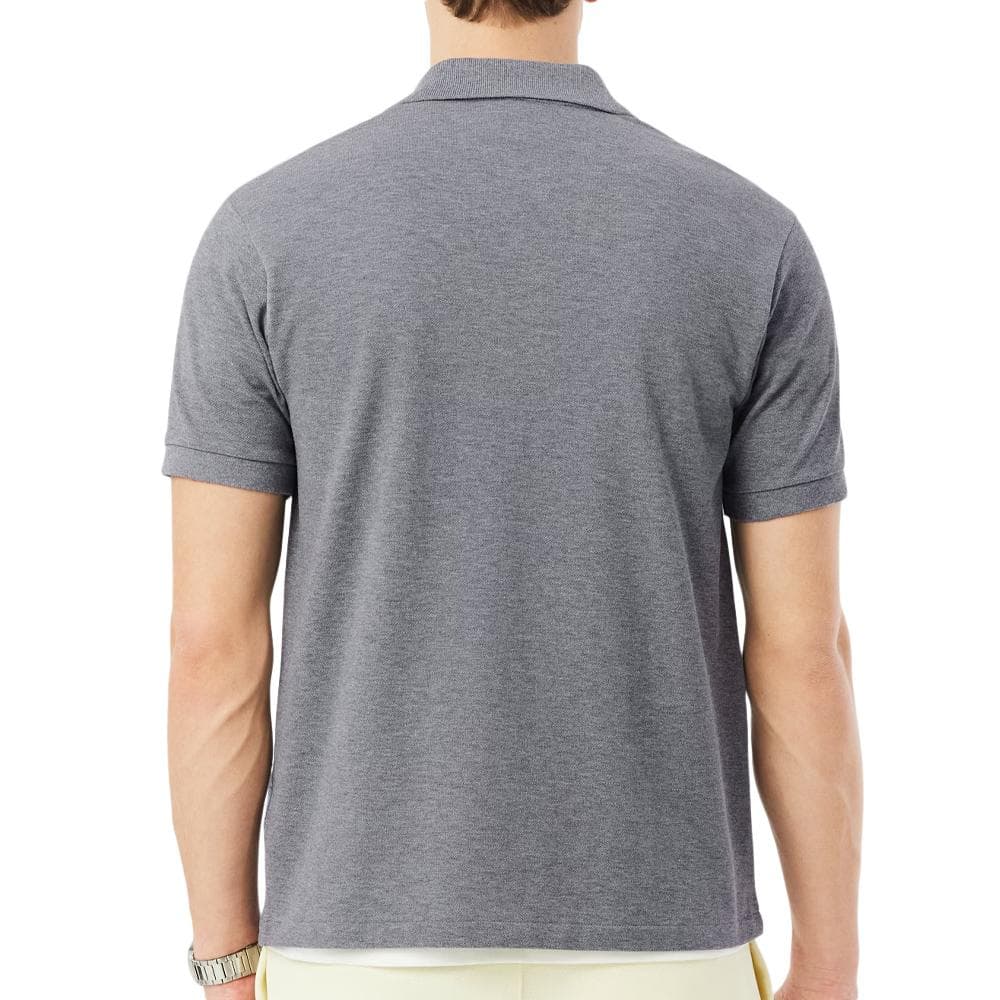 Polo Gris Clair Chiné Homme Lacoste Polo Classic Fit 2