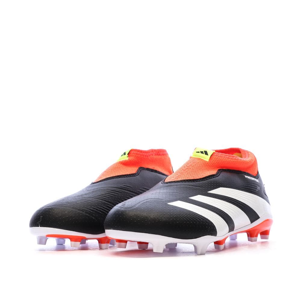 Chaussures de Foot Noires Junior Adidas Predator League Ll FG 6
