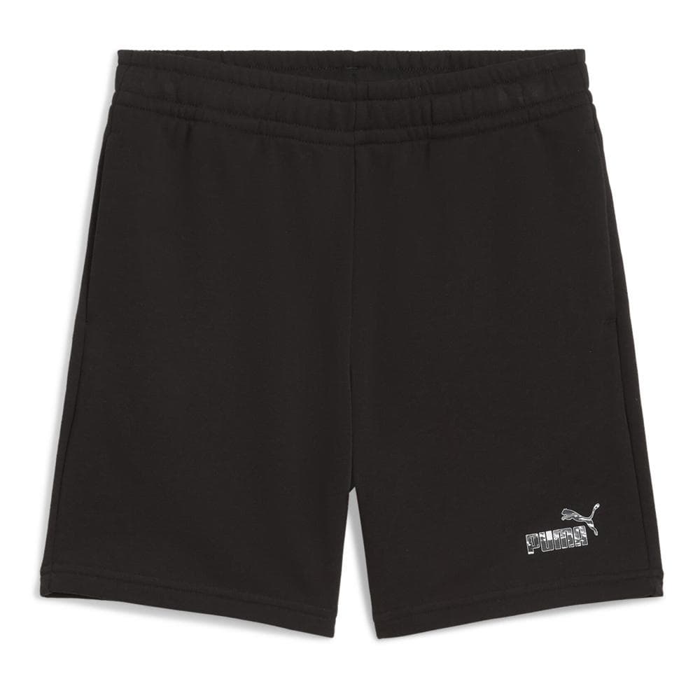 Short Noir Garçon Puma Ess Camo Shorts Tr B 1