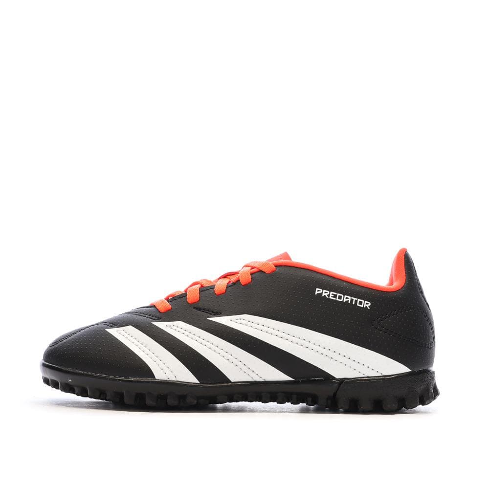 Chaussures de Foot Noir/Orange Junior Adidas Predator Club TF 1