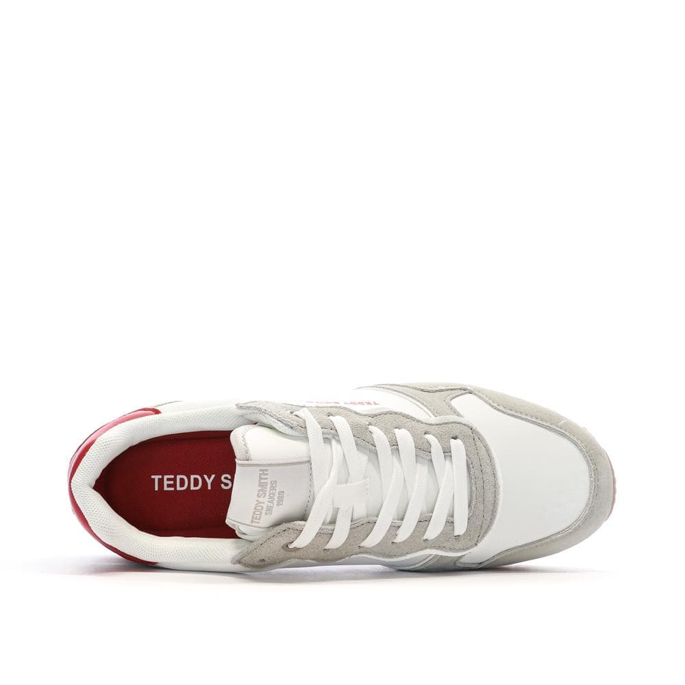 Baskets Blanches/Rouges Homme Teddy Smith 120097 4