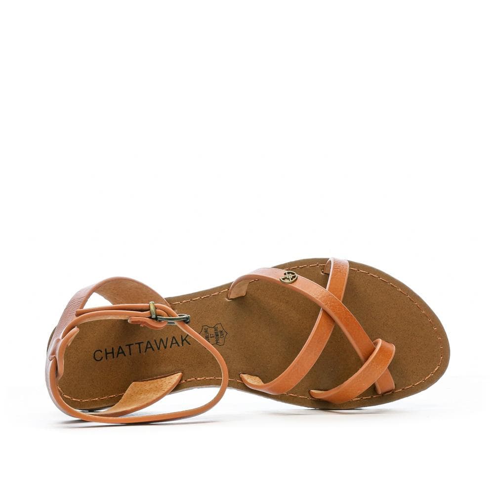 Sandales Camel Femme Chattawak Perla 4