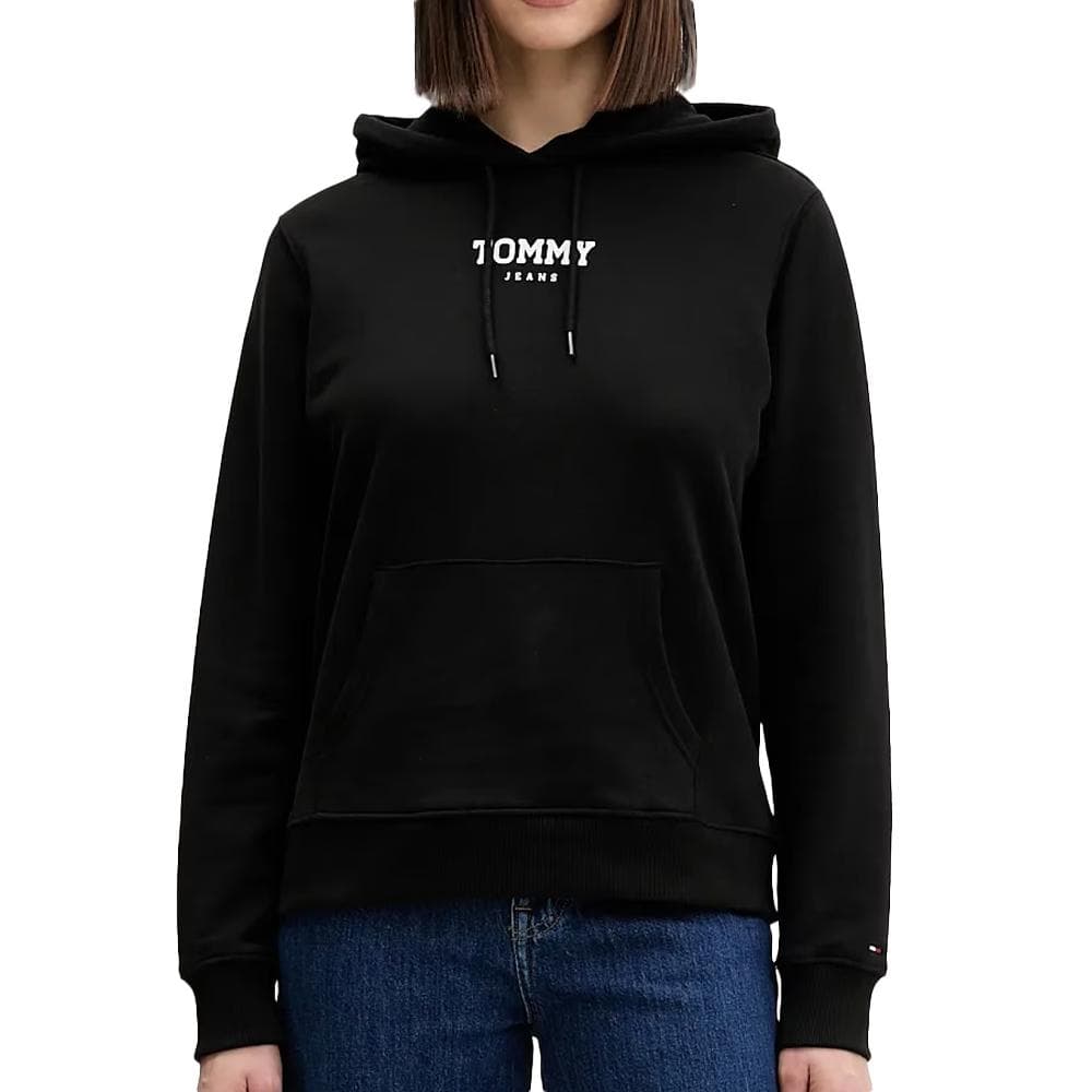 Sweat Noir Femme Tommy Hilfiger Tjw R 1