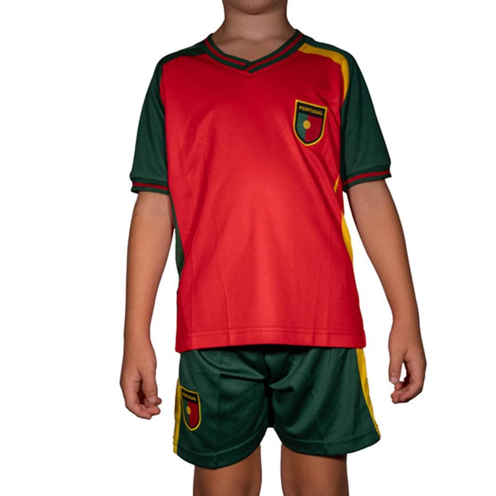Portugal Mini-Kit Supporter Rouge Sport Zone 1