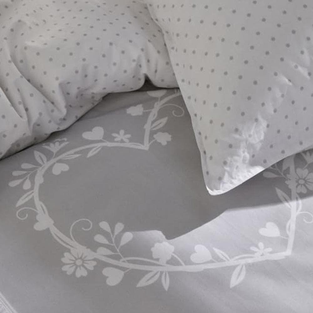 Parure de Lit Gris/Blanc Today 240x260 CM 2