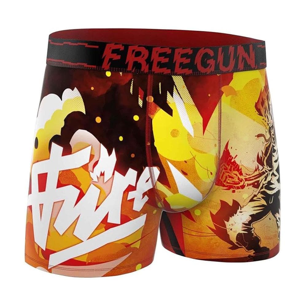 Boxer Rouge/Jaune Garçon Freegun Fire 1