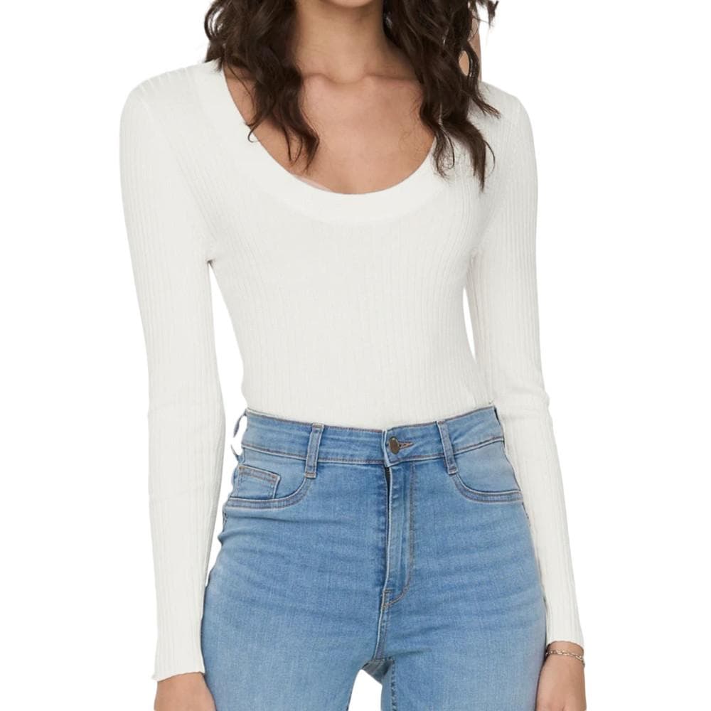 Pull Écru Femme JDY Plum 1