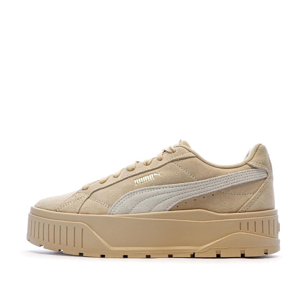 Baskets Beige Femme Puma Karmen 1
