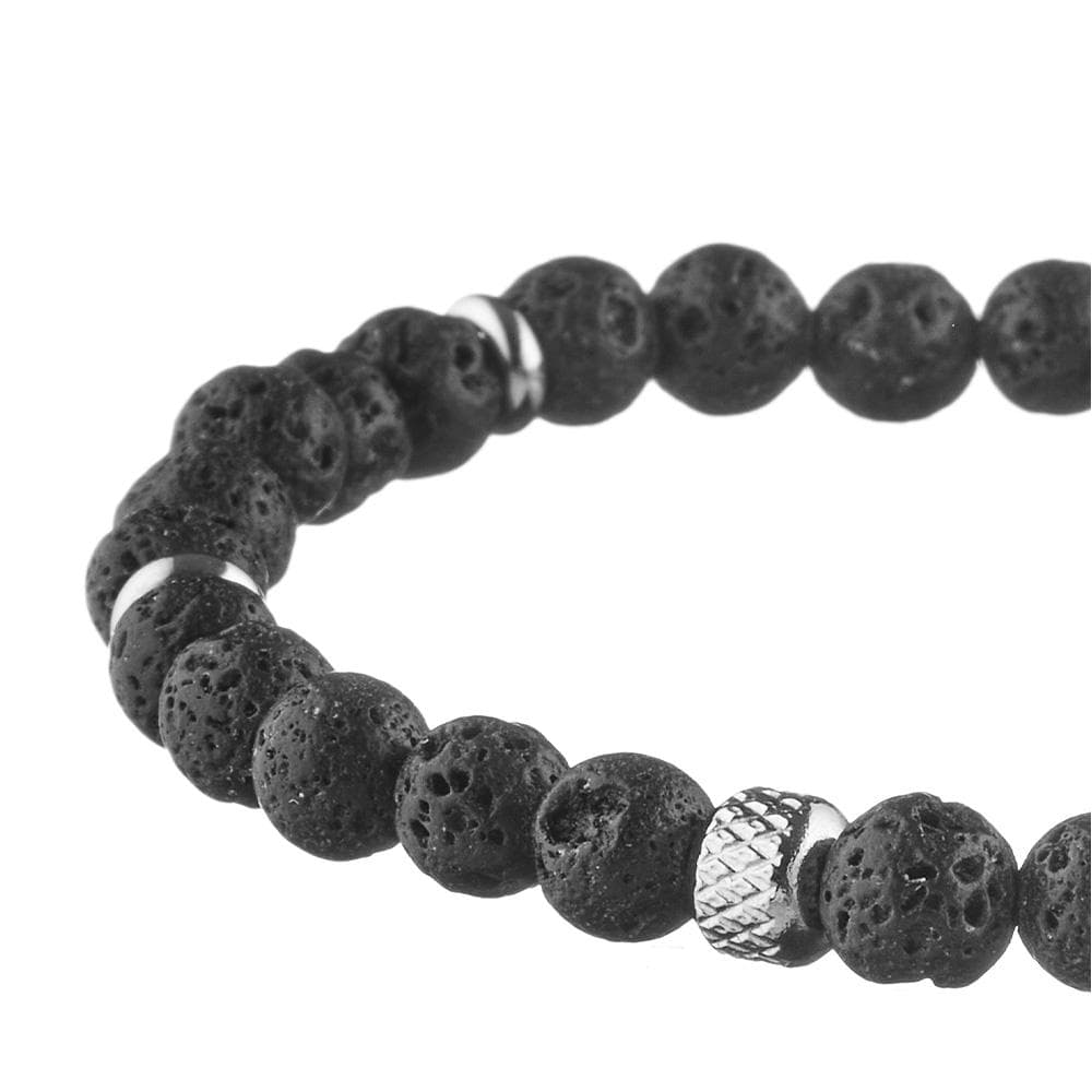 Bracelet Perles Noir Homme Geographical Norway 315060 3
