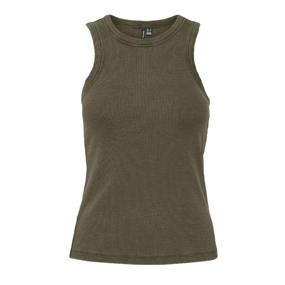 Débardeur Kaki Femme Vero Moda Washed 1
