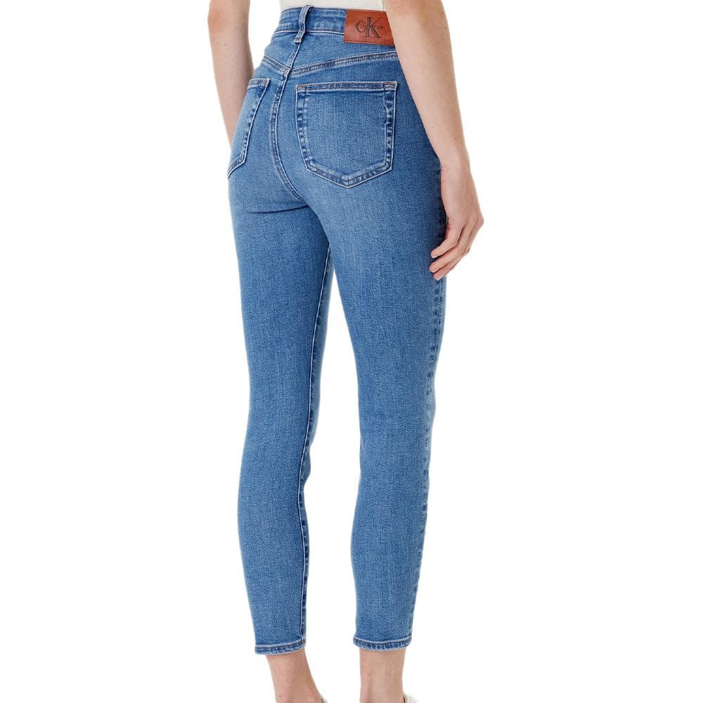 Jean Skinny Bleu Femme Calvin Klein Jeans High Risee 2