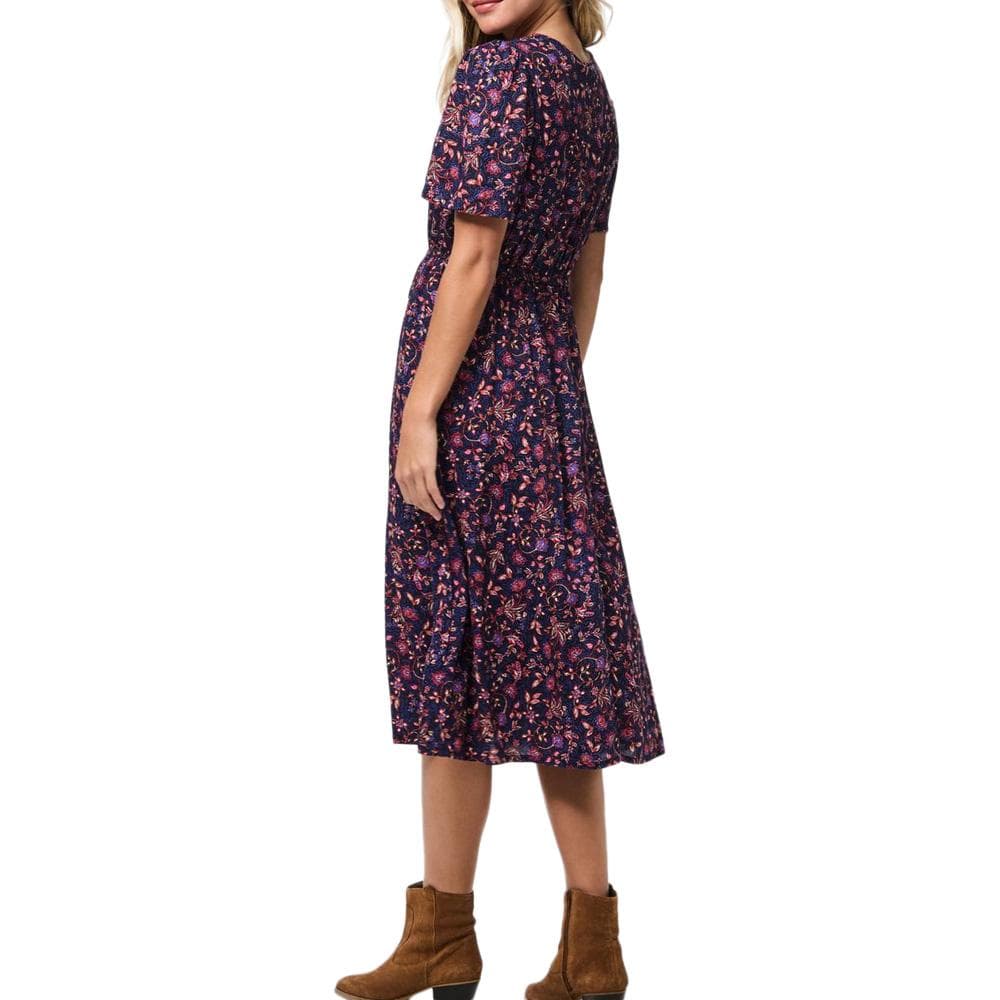 Robe Noir/Marine Femme Pieces Nera 2