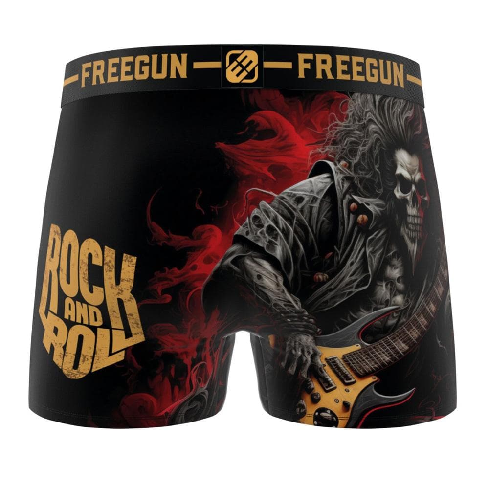 Boxer Noir Garçon Freegun Monstre 2