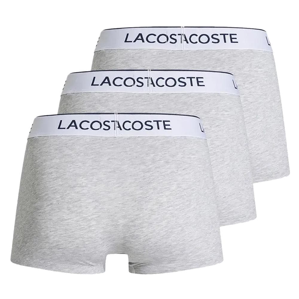 X3 Boxers Gris Homme Lacoste 5H8621 2