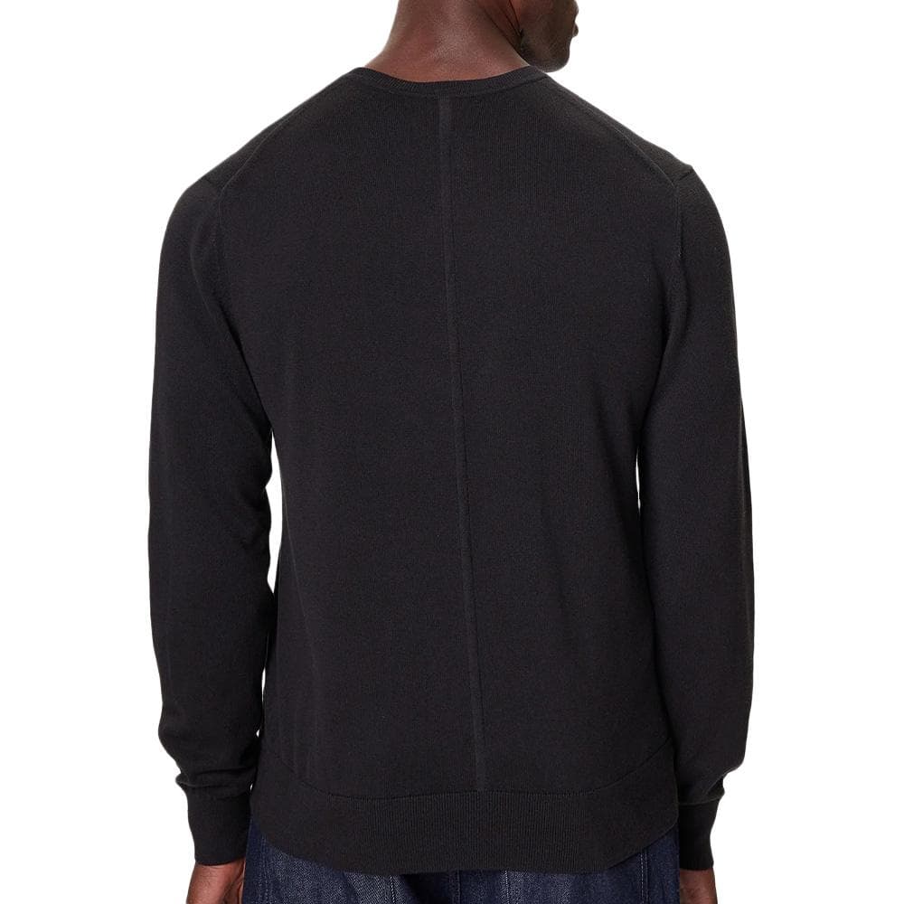 Pull Noir Homme Calvin Klein Jeans Ls Supima 2