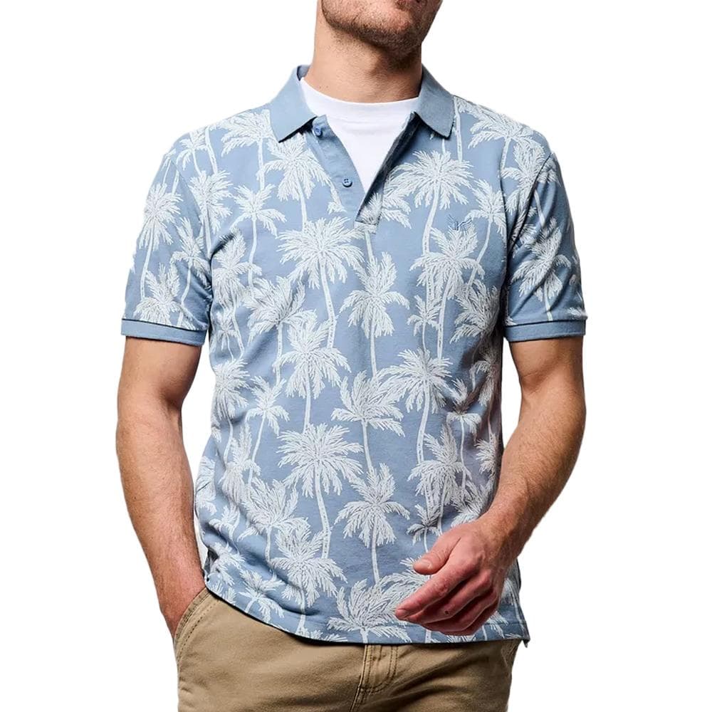 Polo Bleu Homme Kaporal TYRON25EM91 1